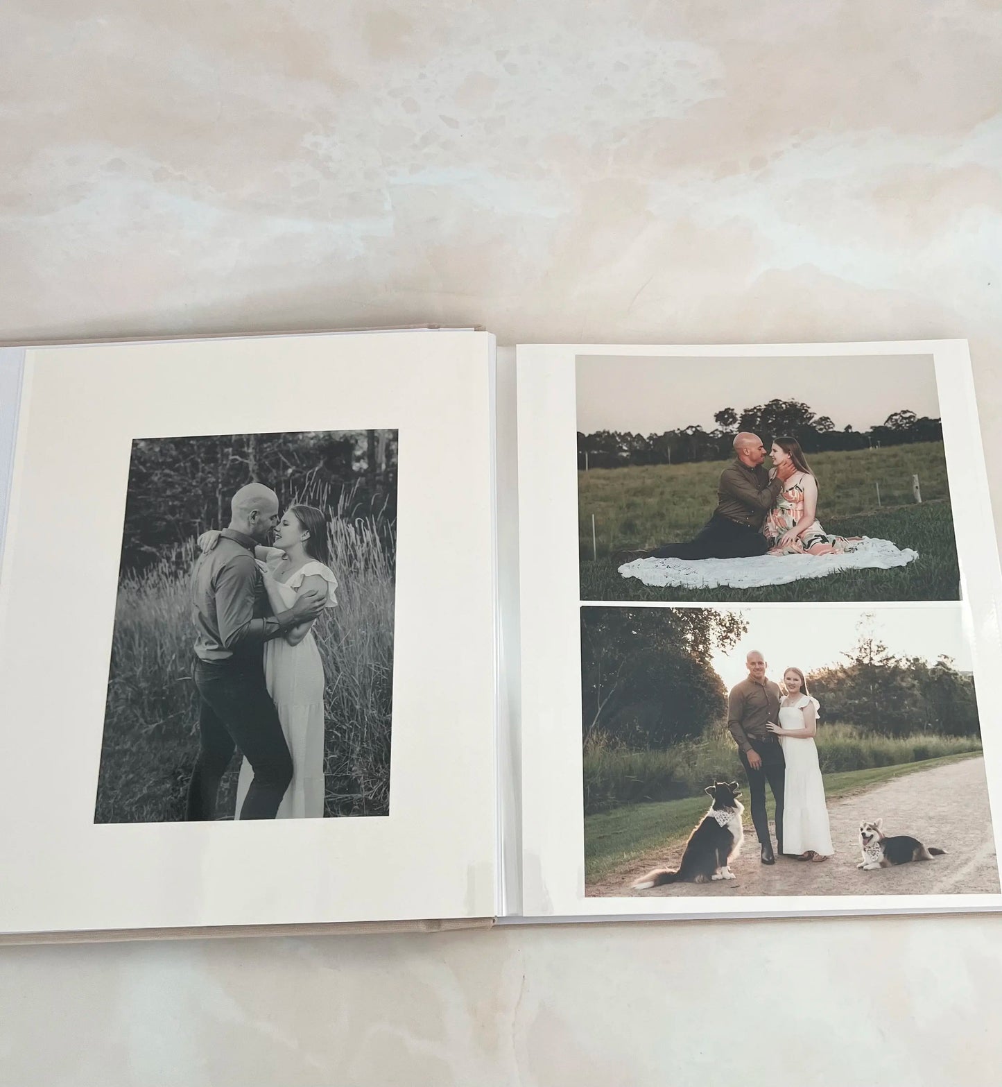 The Sapphire Wedding Photo Album - Preserve every precious moment from your wedding day in a timeless photo album you'll cherish forever.