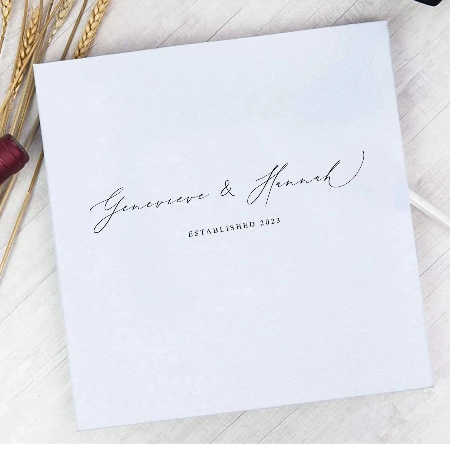 The Sapphire Wedding Photo Album - Preserve every precious moment from your wedding day in a timeless photo album you'll cherish forever.